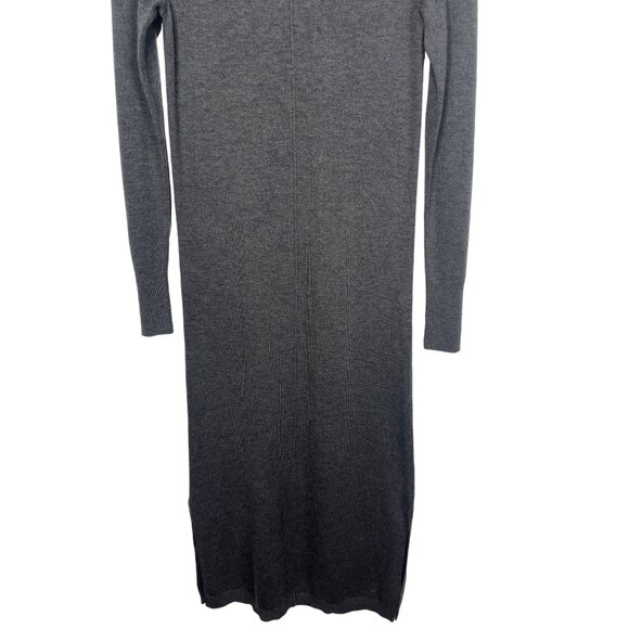 Catherine Malandrino Gray Long Sleeve Sweater Dress XS - Picture 6 of 7
